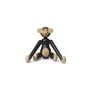 Kay Bojesen - Wooden monkey mini, black stained oak