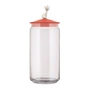 Alessi - Miò container for cat food, reddish orange
