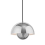 & Tradition - FlowerPot pendant lamp VP1, stainless steel finished