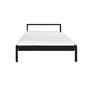 Hans Hansen - Pure bed 100 x 200 cm, black
