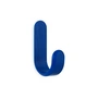 Normann Copenhagen - Curve Wall hook, blue