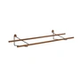 We Do Wood - Shoe Rack , oak / steel black
