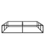 Nichba Design - Bedstead double bed, 160 x 200 cm, black