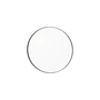 AYTM - Circum Wall mirror extra small, Ø 50 cm, clear / black