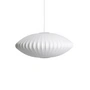 HAY - Nelson Saucer Bubble Pendant Light M, Ø 6 3. 5 x H 2 5. 5 cm, off white