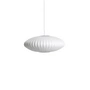 HAY - Nelson Saucer Bubble Pendant lamp S, Ø 4 4. 5 x H 18 cm, off white