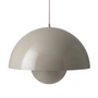 & Tradition - FlowerPot pendant lamp VP2, grey beige