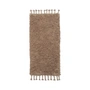 Ferm Living - Amass High-pile runner, 70 x 140 cm, white pepper