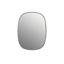 Muuto - Framed Mirror , small, dark green / clear glass