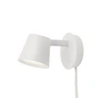 Muuto - Tip LED wall light, white