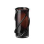 ferm Living - Entwine vase, H 21 cm, dark amber