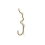 Ferm Living - Curvature Wall hook single, brass