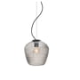 & Tradition - Blown SW3 pendant light, silver / cable black