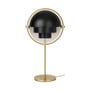 Gubi - Multi-Lite Table lamp, brass / matt black