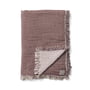 & tradition - Collect SC33 Bedspread cotton, 260 x 260 cm, cloud / burgundy