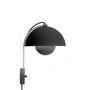 & Tradition - Flowerpot Wall lamp VP8, matt black