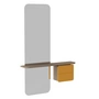 Umage - One More Look mirror, oak / saffron yellow