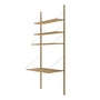 Frama - Library Shelf H 185,2 cm, oiled oak (Desk Section)