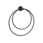 Hübsch Interior - Towel rail round, black