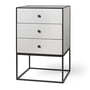 Audo - Frame Sideboard 49 (incl. 3 drawers), light gray