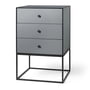 Audo - Frame Sideboard 49 (incl. 3 drawers), dark gray
