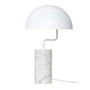 Hübsch Interior - Marble table lamp, white