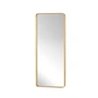 Hübsch Interior - Wall mirror rectangular 31 x 76 cm, frame brass