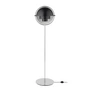 Gubi - Multi-Lite Floor lamp, chrome / matt black