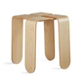 Frederik Roijé - Criss Cross Stool, natural beech