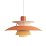 Louis Poulsen - PH 5 pendant light, hues of orange