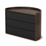 Umbra - Moona Storage box, black / walnut