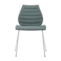 Kartell - Maui Soft Chair, chrome-plated steel / Noma green