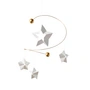 Flensted Mobiles - Starry Night Mobile 4, white / gold