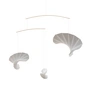 Flensted Mobiles - Waves 3 Mobile, white