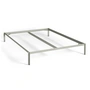 HAY - Connect Bed 180 x 200 cm for box-spring mattress, warm grey