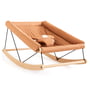 Nobodinoz - Growing Green Baby bouncer with cushion, sienna brown