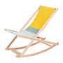 Weltevree - Beach Rocker Rocking chair, green / yellow