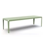 Weltevree - Bended Table Outdoor table, 270 x 90 cm, pale green (RAL 6021)