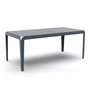 Weltevree - Bended Table Outdoor table, 180 x 90 cm, gray-blue (RAL 5008)
