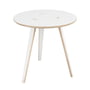 Tojo - Rund Side table, Ø 50 x H 50 cm, white