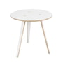 Tojo - Rund Side table, Ø 45 x H 45 cm, white
