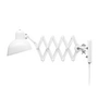Fritz Hansen - KAISER idell 6718 scissor lamp wall lamp, white glossy