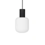 Broste Copenhagen - Lolly Pendant light, Ø 20 cm, black / white
