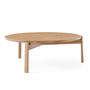 Audo - Passage Lounge Table, Ø 90 cm, natural oak