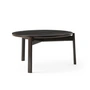 Audo - Passage Lounge Table, Ø 70 cm, dark oak