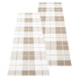 Pappelina - Ed Reversible rug, 70 x 240 cm, dark linen / fossil grey / white