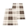 Pappelina - Ed Reversible rug, 70 x 140 cm, dark brown / linen / vanilla