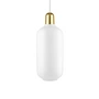 Normann Copenhagen - Amp Pendant light large, white / brass