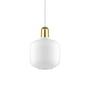Normann Copenhagen - Amp Pendant light small, white / brass