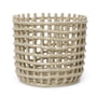 ferm Living - Ceramic basket, large, cashmere